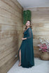 Vestido três listras pequenas com capa